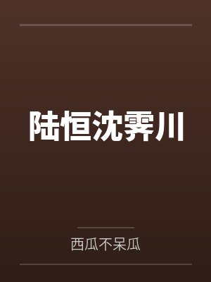 陆恒沈霁川